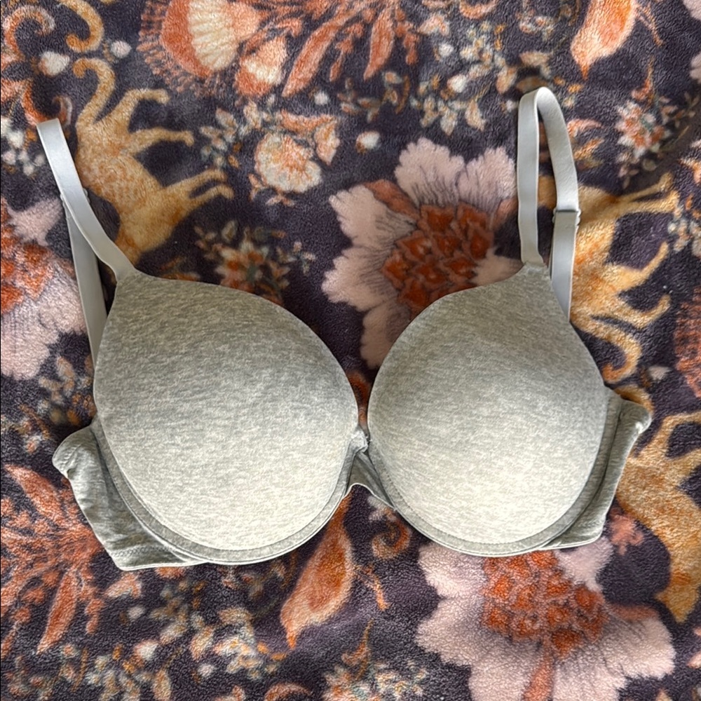 Gray Women's Bra